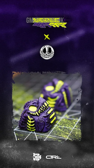 Mr. Maw artisan for GMK NerveWrecker