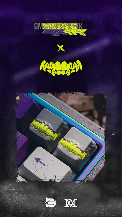 NBW artisan for GMK NerveWrecker