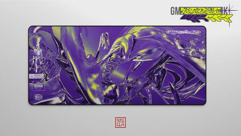GMK NerveWrecker deskmat by Stellaidoscope
