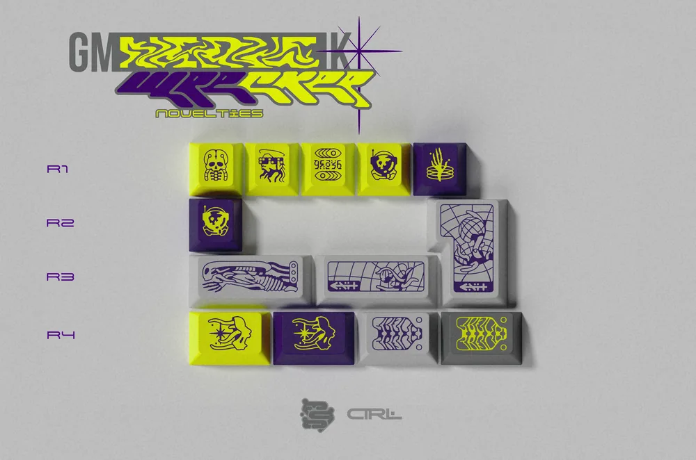 GMK NerveWrecker Novelties layout