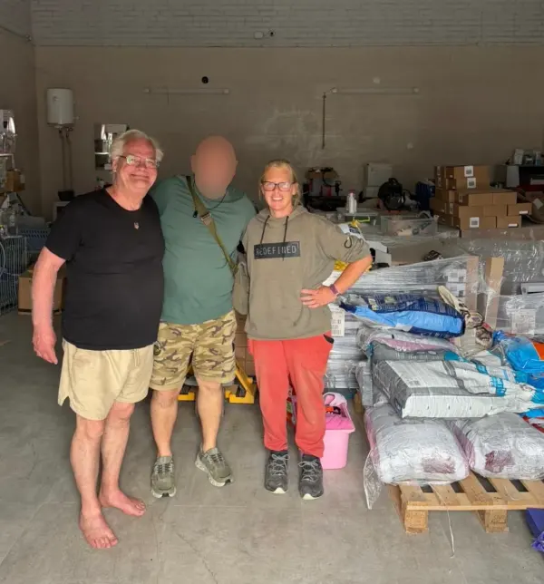 Supplies delivered to Warriors of Wildlife